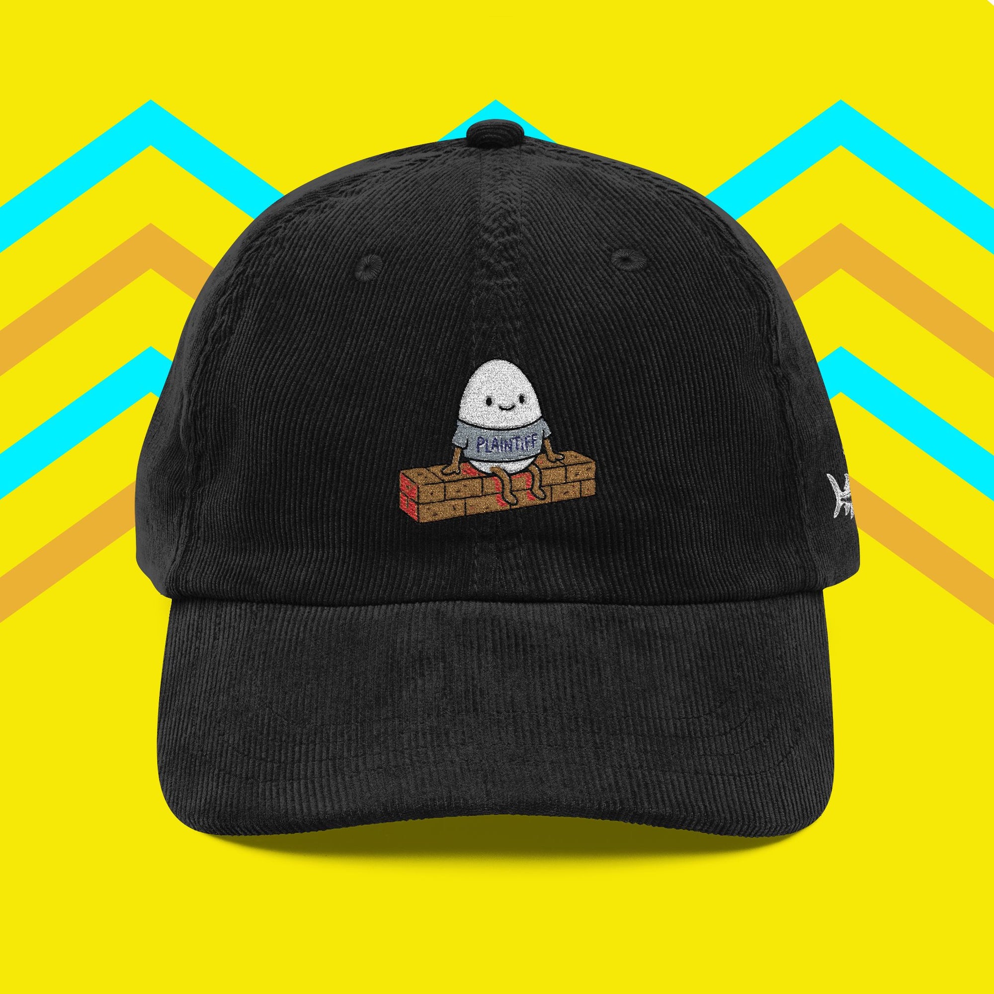 "Eggshell Plaintiff" Vintage Corduroy Cap