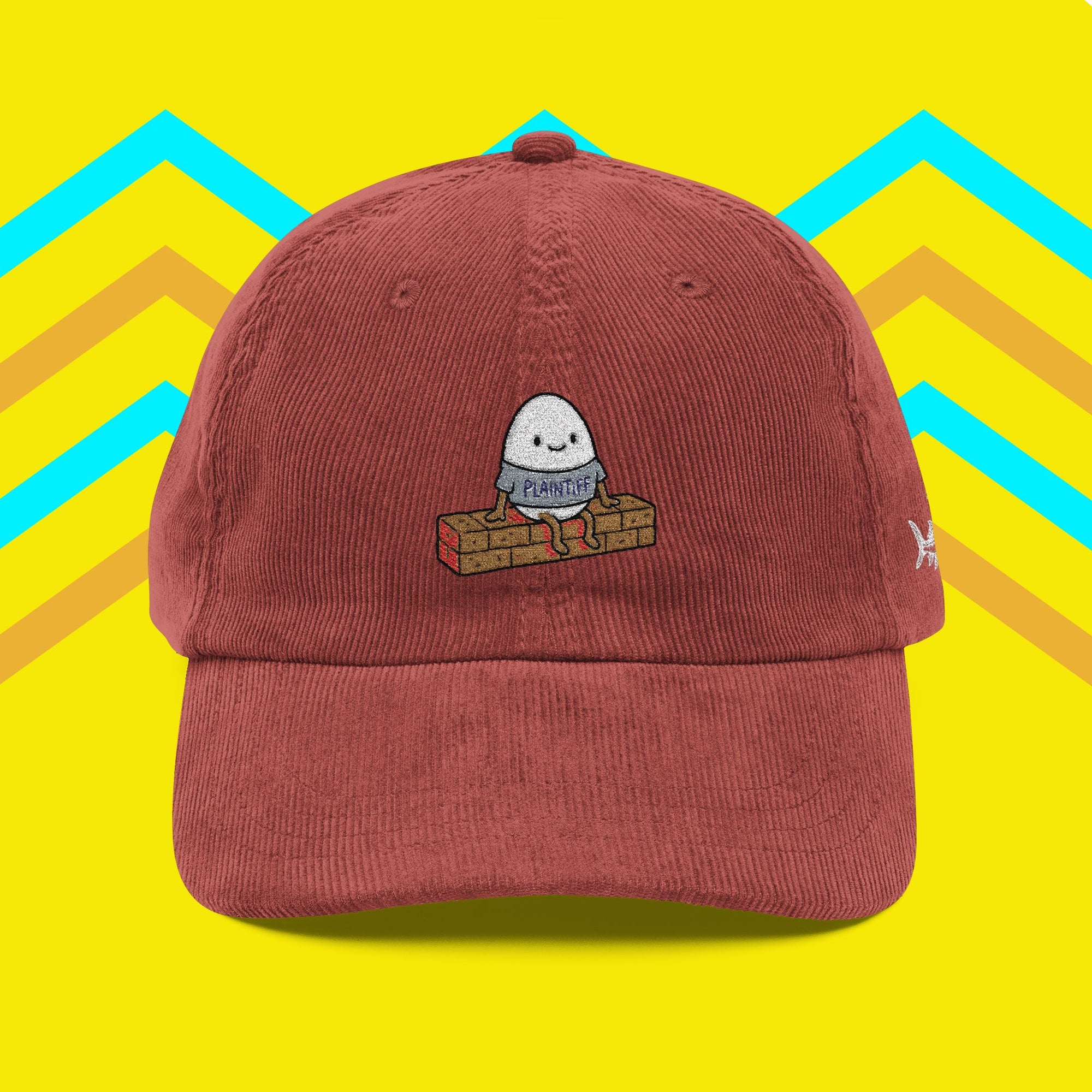 "Eggshell Plaintiff" Vintage Corduroy Cap