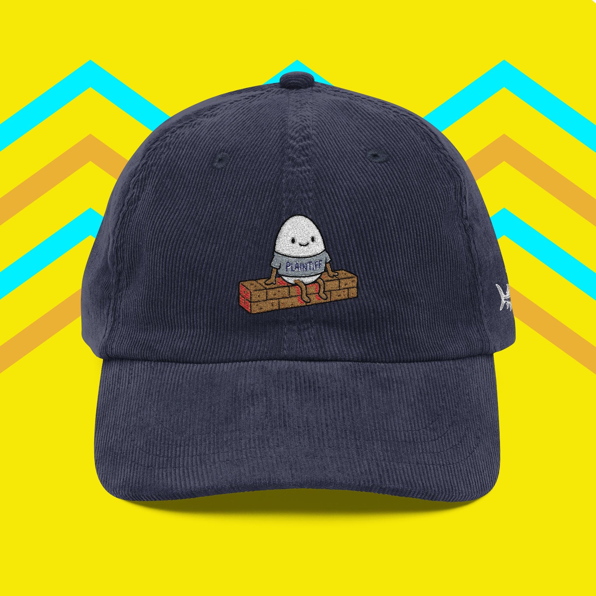 "Eggshell Plaintiff" Vintage Corduroy Cap